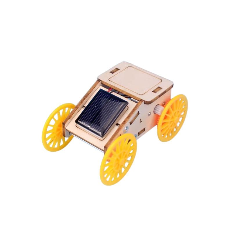 Pludo Solar Racer Car DIY Kit – Build a Light Following Car for Ages 8–11 | Grade 3–5 - View 1