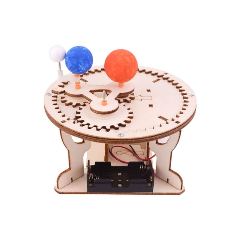 Pludo Orbit Master - DIY Science Experiment Kit for Kids 11–14 | Electric Sun-Earth-Moon STEM Toy (Grade 6–8) - View 1