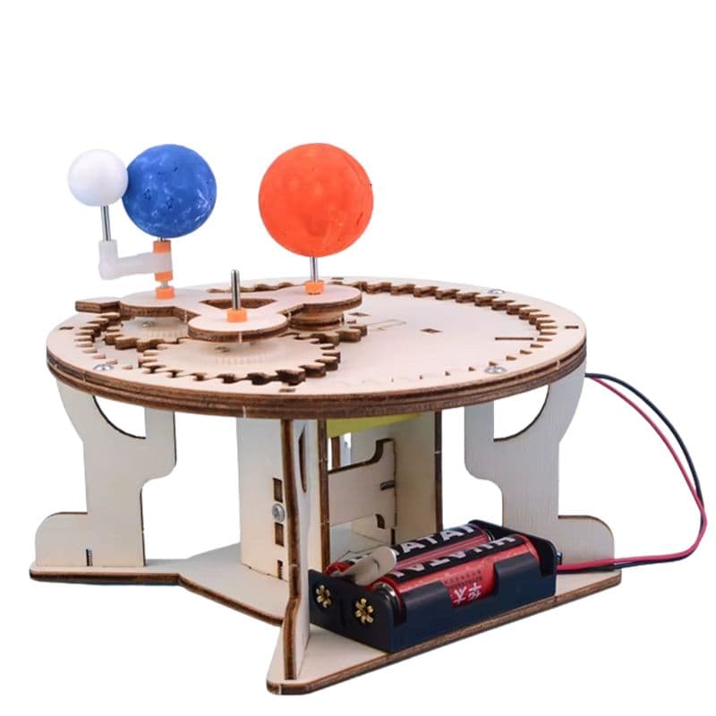 Pludo Orbit Master - DIY Science Experiment Kit for Kids 11–14 | Electric Sun-Earth-Moon STEM Toy (Grade 6–8) - View 2