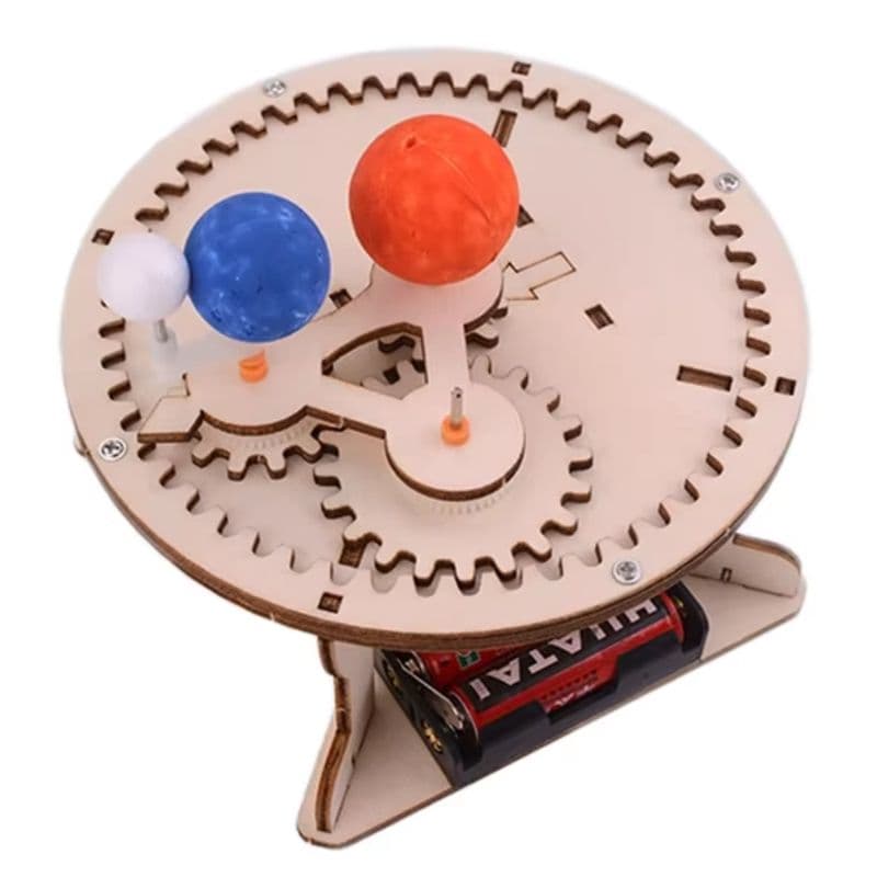 Pludo Orbit Master - DIY Science Experiment Kit for Kids 11–14 | Electric Sun-Earth-Moon STEM Toy (Grade 6–8) - View 3