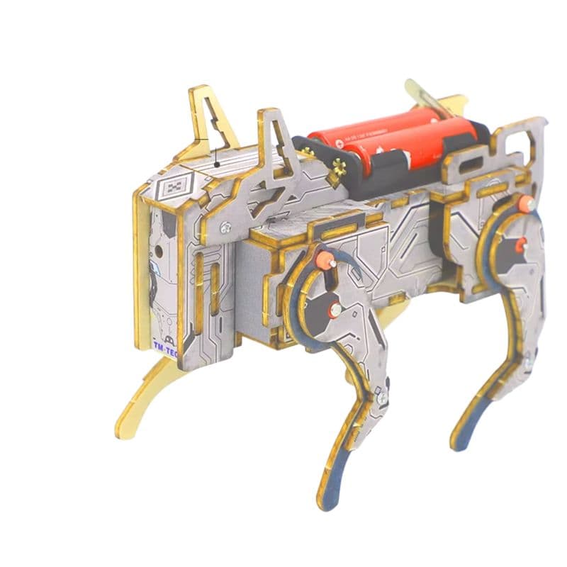 Pludo Sound Activated Robotic Dog DIY Kit – Learn Sound Detection and Mechanics for Ages 14–18 | Grade 9–10 - View 2