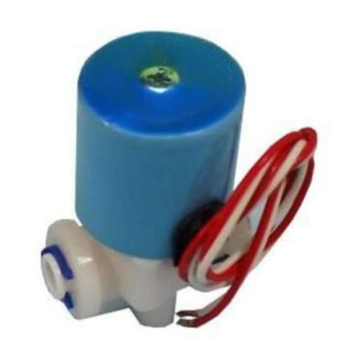 Solenoid Valve 12v 1/4 inch (Blue) - View 1