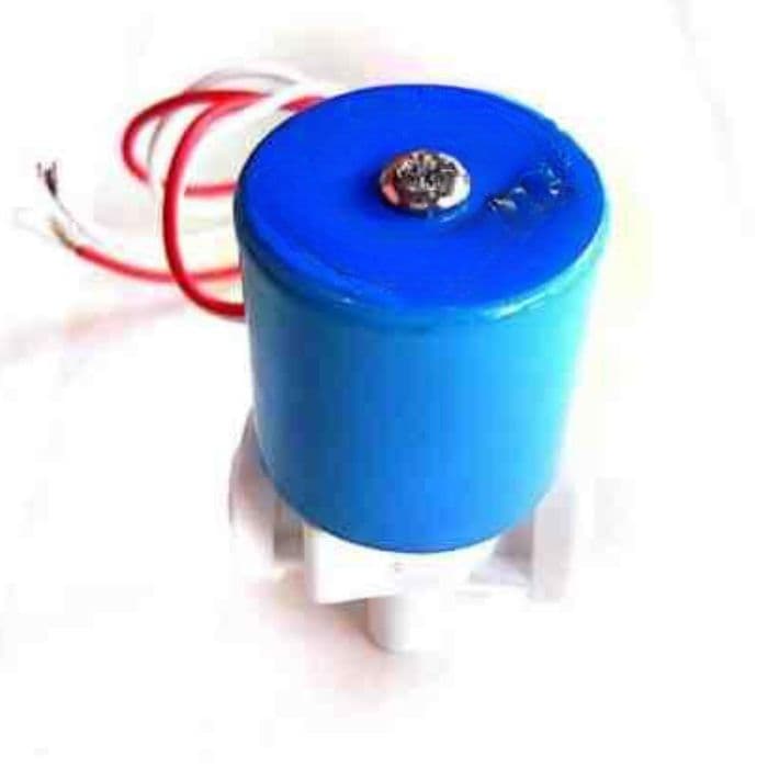 Solenoid Valve 12v 1/4 inch (Blue) - View 2