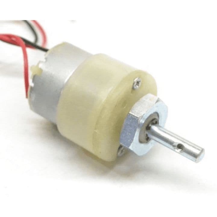 30 RPM 12V Centre Shaft DC Geared Motor - View 1