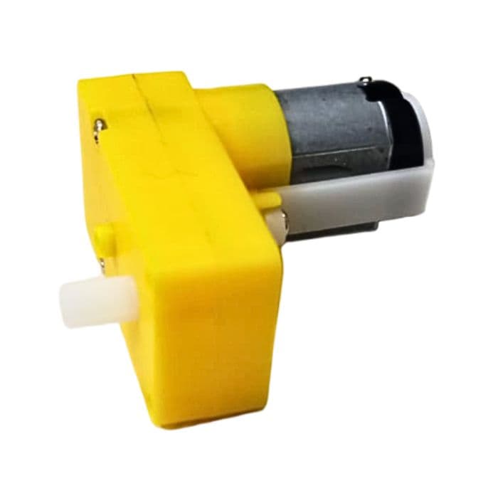 Single Shaft L-Shaped 60 RPM BO Motor (1Pc) - View 2