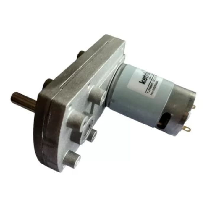 100 RPM 12v DC Rectangle Geared Motor with High Torque - View 3