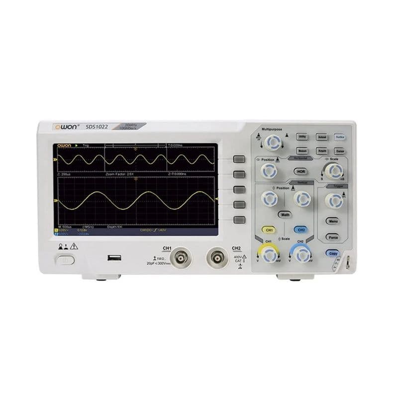 Owon SDS 1022 20 MHz Digital Storage Oscilloscope - View 1
