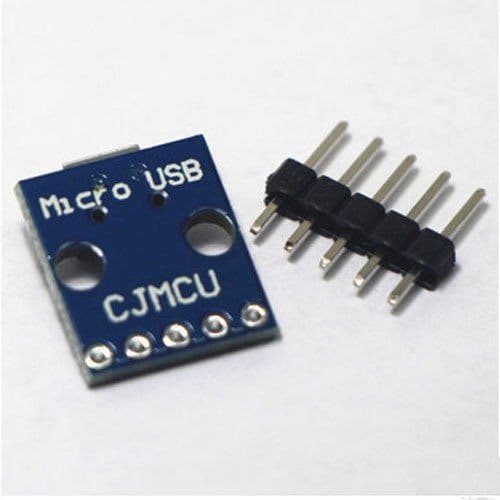 Micro USB Breakout Board Power Charging Module - View 2