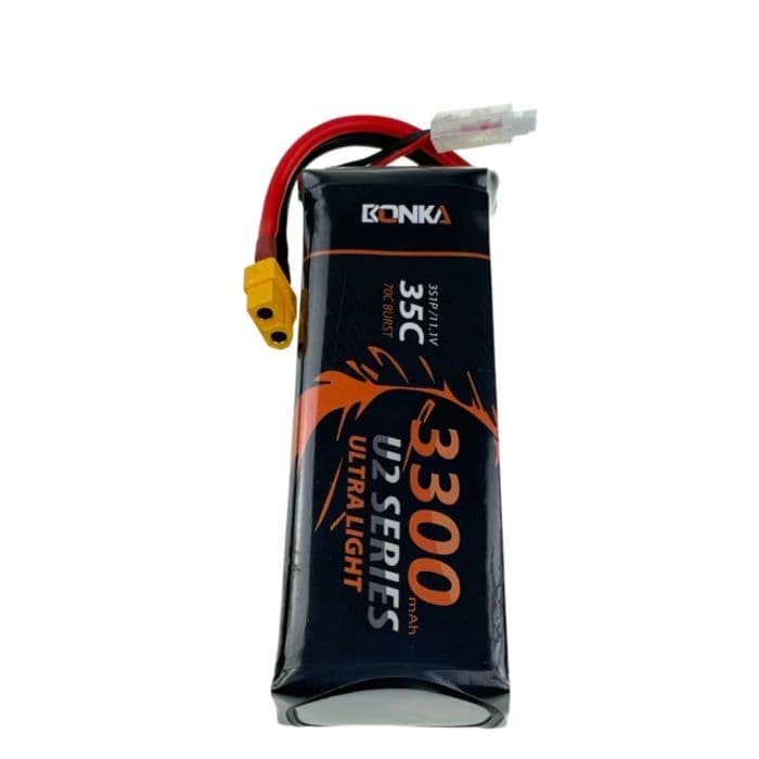 11.1v 3300mAh 35C 3S1P Bonka Lipo Battery - View 2