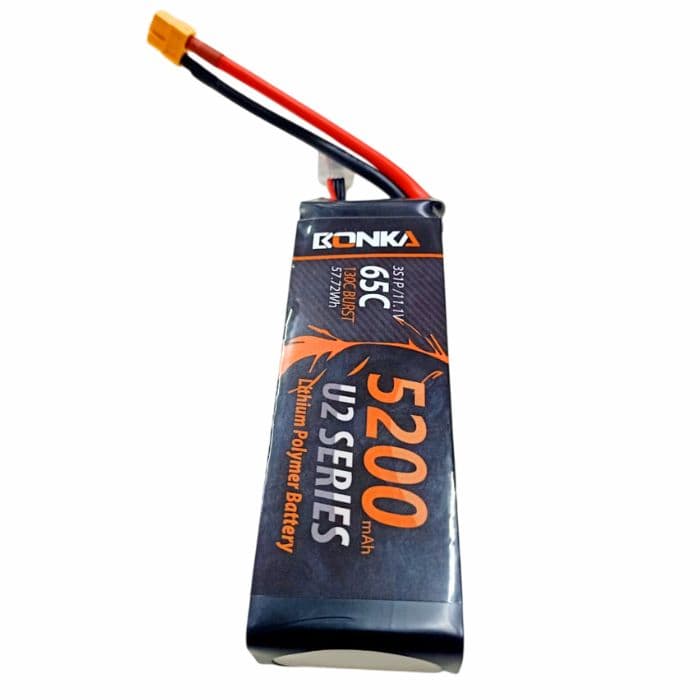 11.1v 5200mah 65C 3S1P Bonka Lipo Battery - View 3