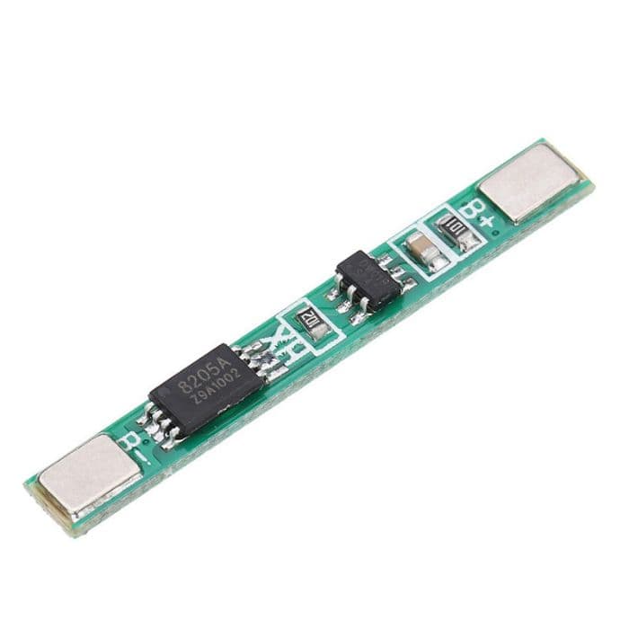 1S 18650 Li-ion Battery BMS Charger Protection Board 3.7V - View 1