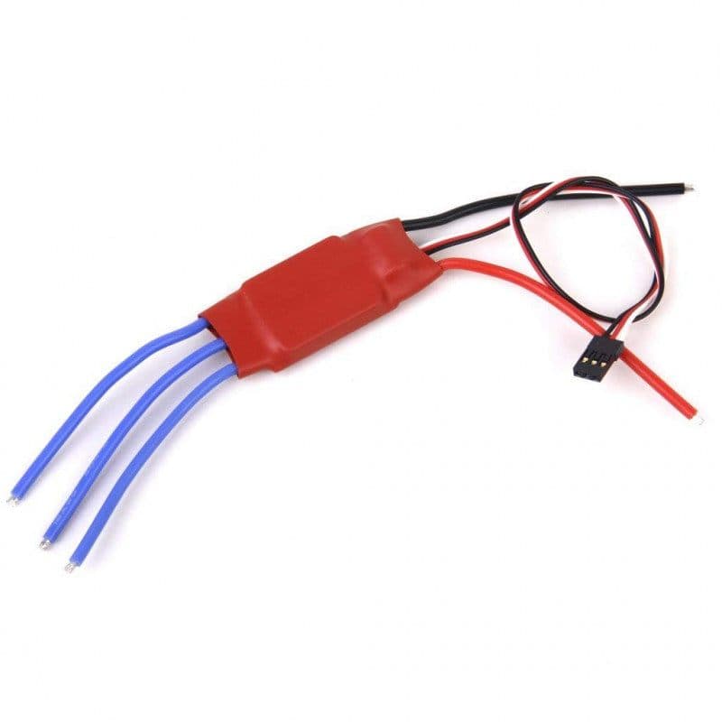 Simonk Red ESC 30A without Connector for Quadcopter - View 3