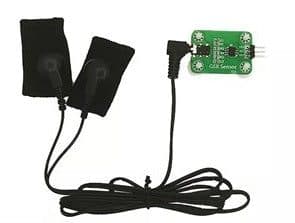 GSR Skin Current Sensor V2.0 for Real-time Stress & Emotion Monitoring - View 1
