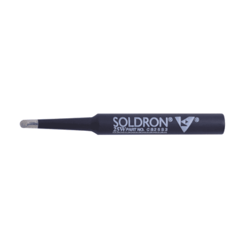 Soldron Black Ceramic Coated Delux Spade Bit for Soldron 25W Soldering Iron - CB25S3 - View 2
