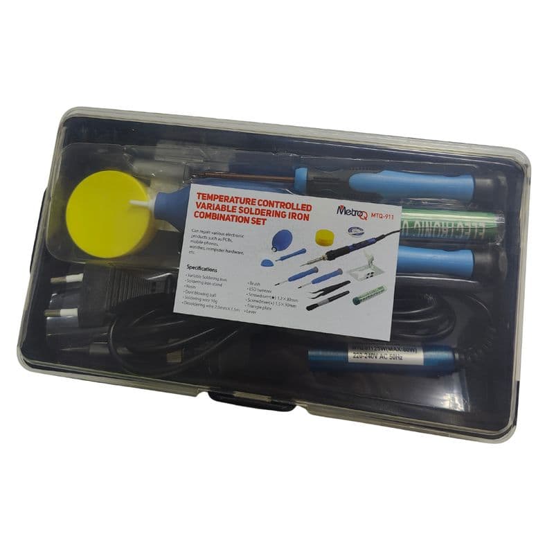 MTQ911 Temperature controlled variable soldering iron combination set - View 3