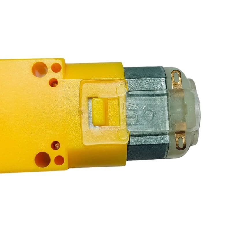 300 RPM BO GEAR Motor – (Dual Shaft) Straight - View 3