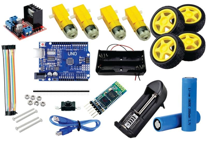 bluetooth control car arduino - View 1