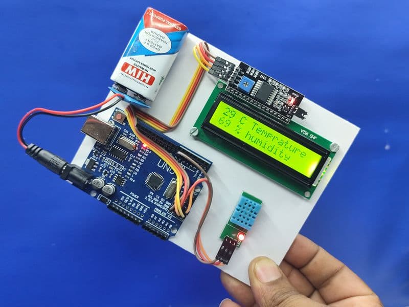 Arduino Weather Station DHT11 ready made - View 1