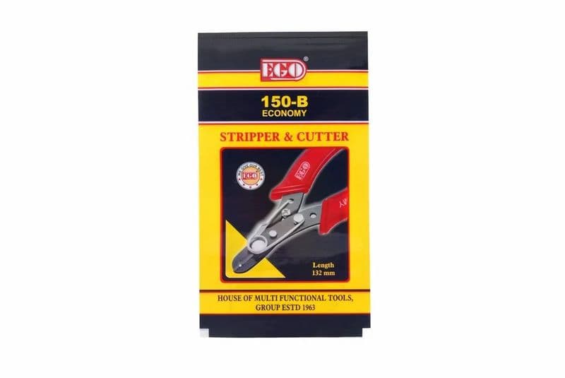 Ego 150 B Economy Wire Stripper Cutter with Vinyl Grip - View 1
