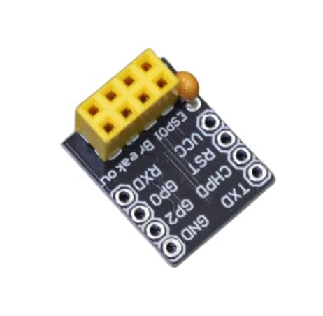 ESP01 Programmer Adapter Board for ESP01 ESP01S - View 1