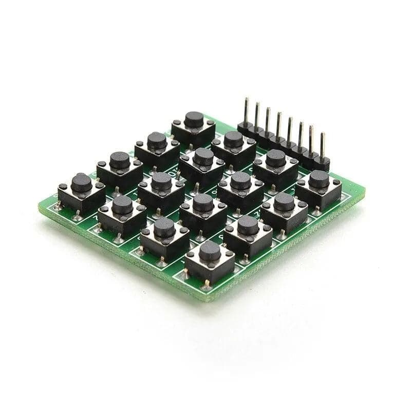 4x4 Matrix Keypad Module - 16 Key Button - View 1