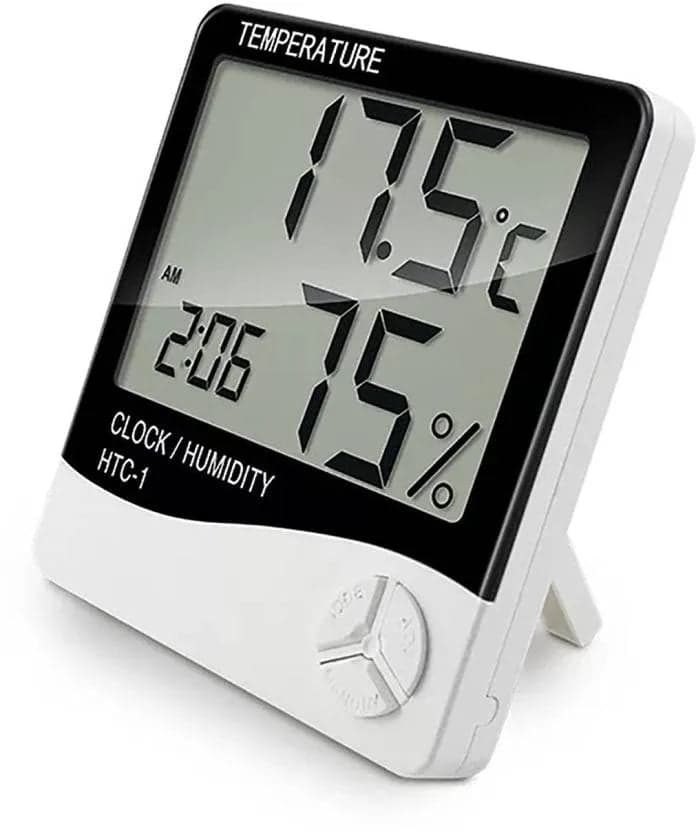 HTC-1 High Precision Digital Thermometer with Humidity Monitor - Hygrometers - View 2