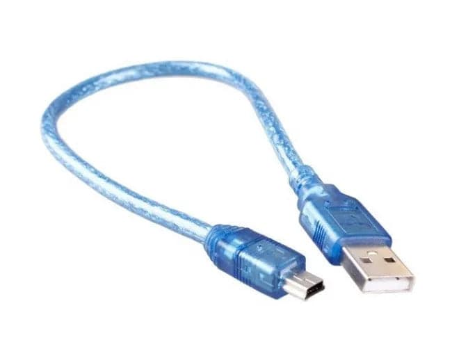 Arduino Nano Cable USB 2.0 A to Mini B 30cm - View 1