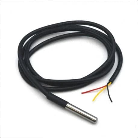 DS18B20 Waterproof Temperature Probe – 1m Original Chip - View 3