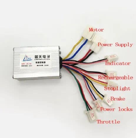 Yalu Brush Controller 12V for E-Bike MY6812 250W Motor - View 1