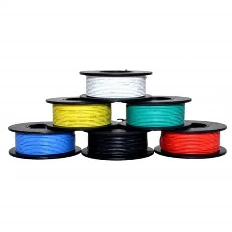 Plusivo 30AWG Hook up Wire Kit - 6 Colors x 66 Ft each - Electrical Panel Hook Up - View 3