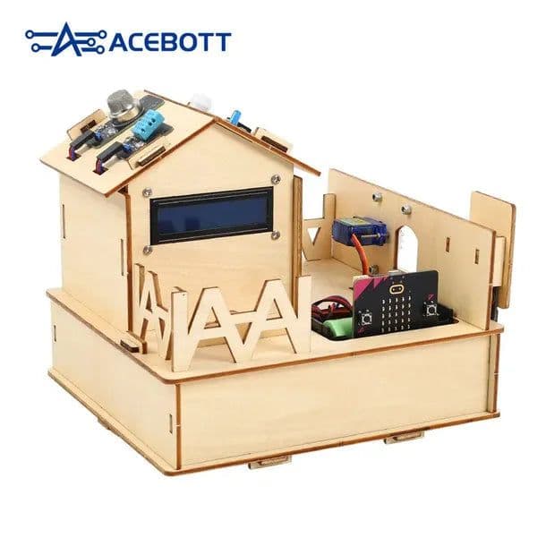 ACEBOTT Smart Home IoT Starter Kit with Arduino/ACECode(Scratch) for Micro:Bit Board (With Micro:Bit Board) - View 2