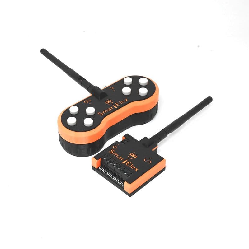 SmartElex Wireless Remote Control with NRF Transceiver and Motor Driver - View 1