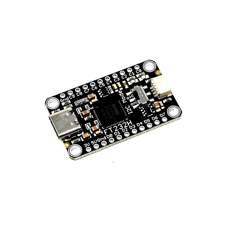 SmartElex FT232H Breakout - General Purpose USB to GPIO, SPI, I2C - USB C & JST-SH - View 1