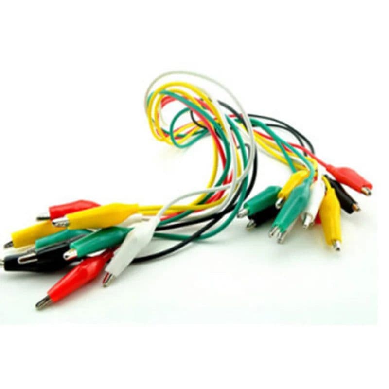 50cm Long Alligator Clips, Electrical DIY Test Leads 5pcs, for Micro:bit - View 3