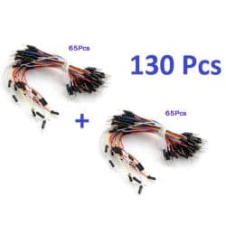 130 Pcs Male To Male Solderless Flexible Breadboard Jumper Cable Wires - View 1