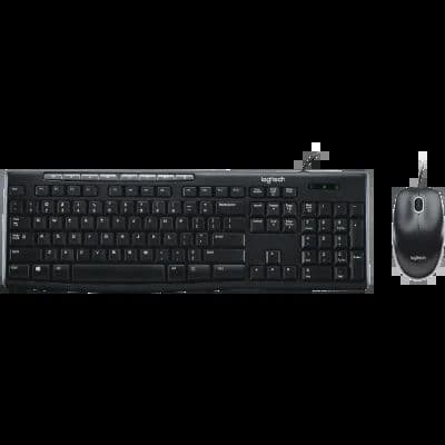 Logitech Media Combo MK200 Full-Size Keyboard and High-Definition Optical Mouse - View 1