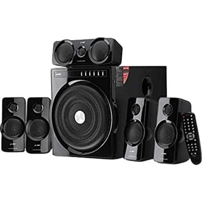 F&D F6000X Powerful 135W Bluetooth Home Audio Speaker & Home Theater System (5.1, Black) - View 1