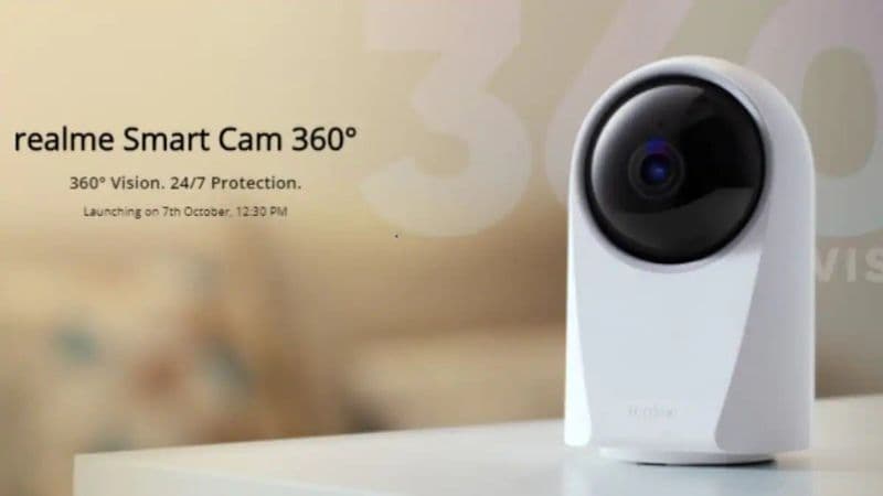 Realme Smart Camera WiFi 360 Video 1080p Recording - View 1