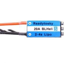 Readytosky 20A 2-4S Mini BLHeli-S OPTO ESC for FPV Race RC Helicopter - View 1