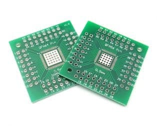 QFN 56 64 SMD TURN TO DIP PCB Adapterberak - View 1