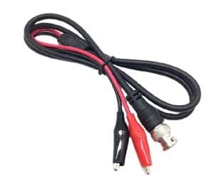 1M BNC Male to Dual Alligator Clip Oscilloscope Test Probe Lead Cable - View 1