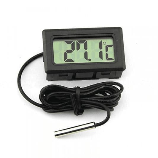 Mini LCD Digital Thermometer with Probe - View 1