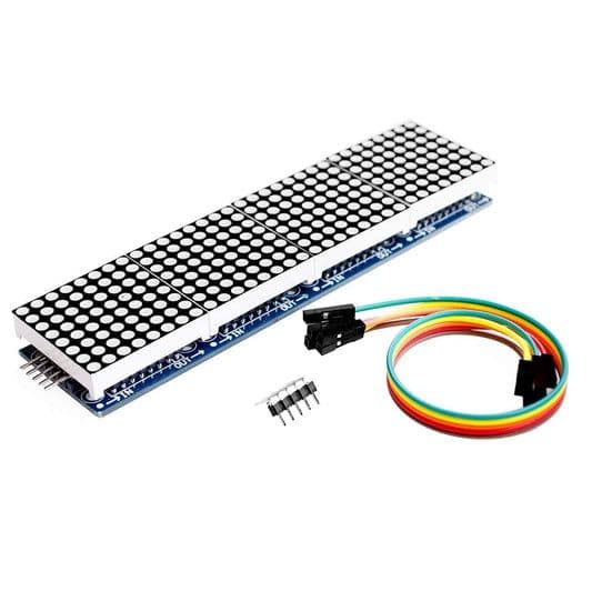 MAX7219 4 in 1 Dot Matrix Display Module - View 1
