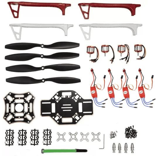F450 Quadcopter Frame Kit with A2212 KV1000 Brushless Motor and 4 30A ESC and 2 Pair 1045 Propeller - View 1