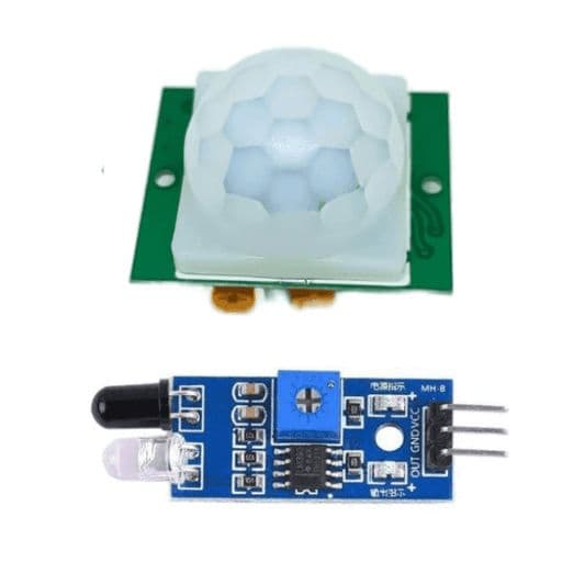 HC-SR501 PIR Sensor (Passive Infrared Sensor) + IR Proximity Sensor - View 1