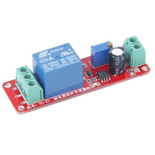 Time Delay Relay Module (0-10 seconds) - View 1