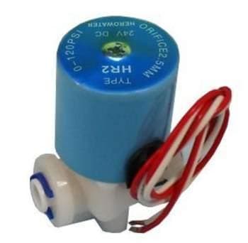 Solenoid Valve 12v-24v 1/4 inch (Blue) - View 1