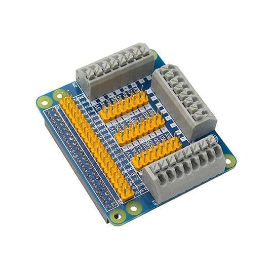 Raspberry Pi GPIO Multi-function Expansion Board with Fixed Screw Nylon Column Jumper Cap for Raspberry PI 4B-3B-3B+ - View 1