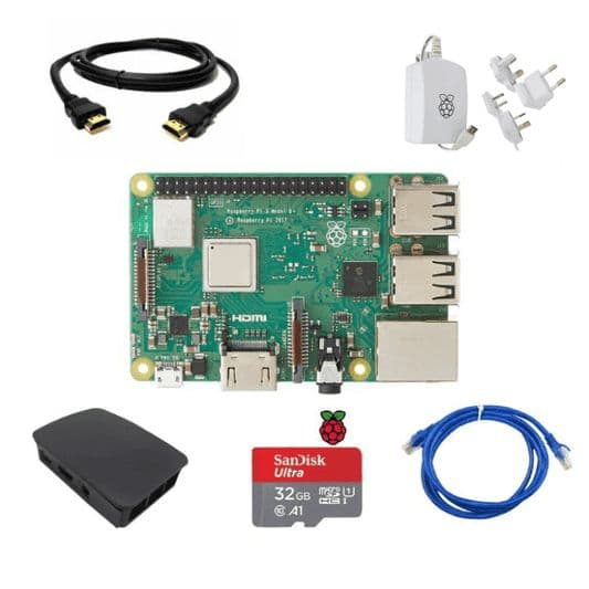 Raspberry Pi 3B+ Official Kit - View 1