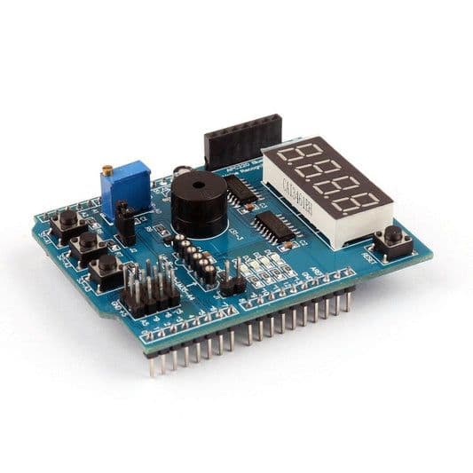 Arduino UNO R3, Leonardo Multifunctional Expansion Board - View 1